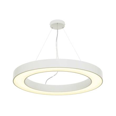 BIG WHITE MEDO RING 90, závěsné svítidlo, LED, bílé, pr. 90 cm, vč. ovladače LED 133851