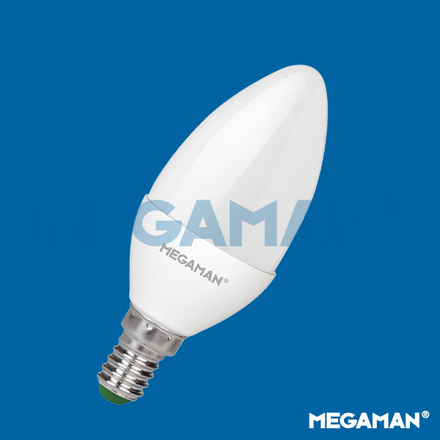 MEGAMAN LC0405.5 LED svíčka 5,5W E14 4000K LC0405.5/CW/E14