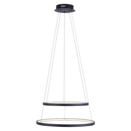 LEUCHTEN DIRECT LED závěsné svítidlo, antracit, kruhové, moderní design SimplyDim 3000K LD 11525-13