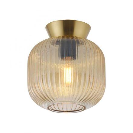 JUST LIGHT Kolekce Schöner Wohnen stropní svítidlo NAMI, jantar, E27 vhodné pro LED žárovky