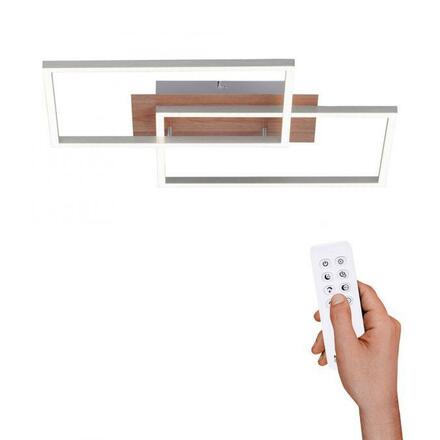 LEUCHTEN DIREKT is JUST LIGHT IVEN LED stropní svítidlo IVEN 2x LED 15W 2700-5000K 1700lm dálkové ovládání LD 14018-78