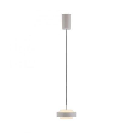 JUST LIGHT Kolekce Schöner Wohnen LED závěsné svítidlo Elmo, písková barva Comfort Lift 3000K
