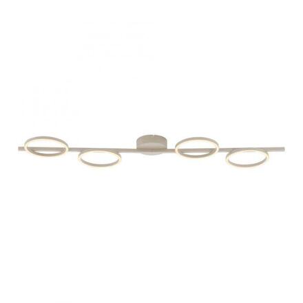 JUST LIGHT Kolekce Schöner Wohnen LED stropní svítidlo MINI RITUS pískové tóny, stmívatelné, paměť, krokově stmívatelné 3000K