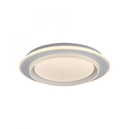 JUST LIGHT LED stropní svítidlo LAGO, bílé, stmívatelné, s dálkovým ovladačem 2700-6500K