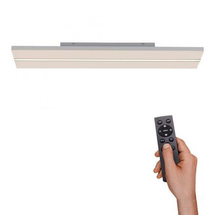 LEUCHTEN DIREKT is JUST LIGHT LED panel svítidlo, stropní svítidlo, 100x25cm, moderní, dálkový ovladač 2700-5000K 14854-16