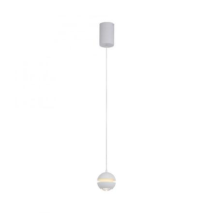 JUST LIGHT Kolekce Schöner Wohnen LED závěsné svítidlo LINI, bílé, Comfort Lift 3000K