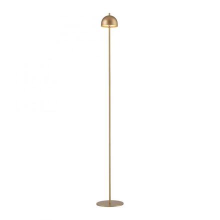 JUST LIGHT Kolekce Schöner Wohnen LED stojací svítidlo na baterie BELLIES, zlaté, nabíjecí přes USB 3000K