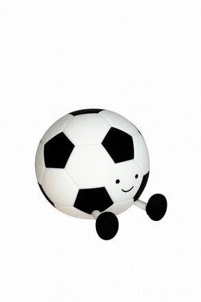 LED2 dětská lampička Fotbalový míč LED teplá bílá nabíjecí USB