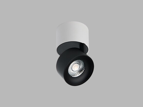 LED2 11508213 KLIP ON, WB 11W 2700K stropní černé/bílé
