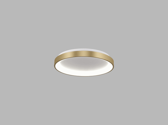 LED2 1271657D Stropní svítidlo BELLA SLIM 48, G DALI/PUSH DIM 38W 2CCT 3000K/4000K zlatá