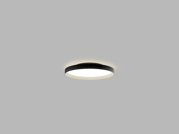 LED2 12748537CSTW Stropní svítidlo MOON 40, BCH CASAMBI TW 36W (30+6) 3000K-4000K černá/šampaň