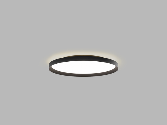 LED2 1274953D Stropní svítidlo MOON 60, B DALI/PUSH DIM 60W 2CCT 3000K/4000K černá