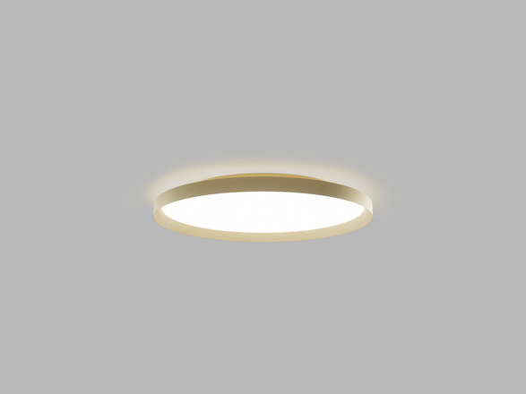 LED2 1274957D Stropní svítidlo MOON 60, G DALI/PUSH DIM 60W 2CCT 3000K/4000K zlatá