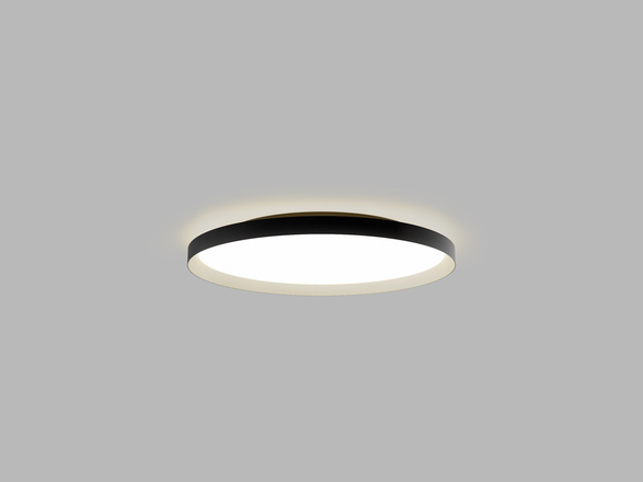 LED2 12749737D Stropní svítidlo MOON 60, BCH DALI/PUSH 60W (50+10) 2700K/3000K/4000K černá/šampaň