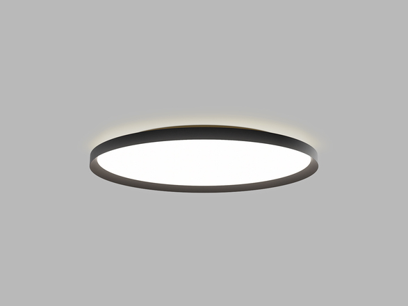 LED2 1275073DTW Stropní svítidlo MOON 80, B DALI TW/PUSH TW 88W (76+12) 2700K-4000K černá