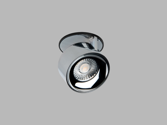 LED2 21507335CS Zápustné svítidlo KLIP, BC CASAMBI 11W 3000K černá/chrom