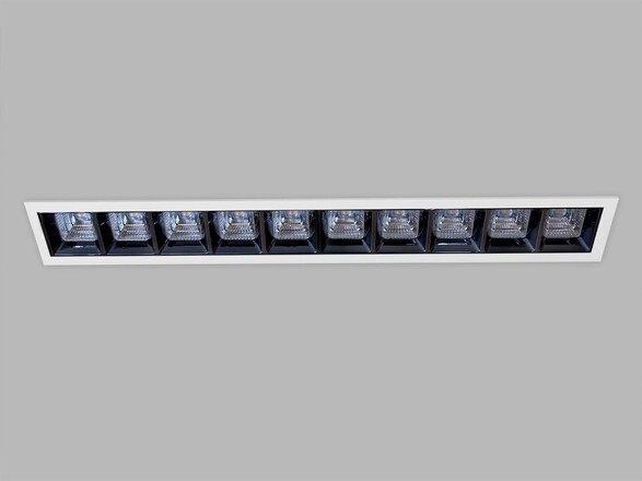 LED2 2312841DT TECO 10, W 30W 4000K zápustné bílé