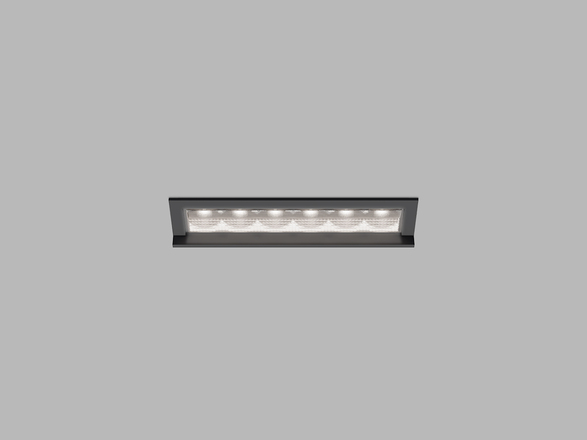 LED2 2560453D Zápustné svítidlo RIVA MINI WW 6, B DALI/PUSH 10W 3000K/3500K/4000K UGR černá