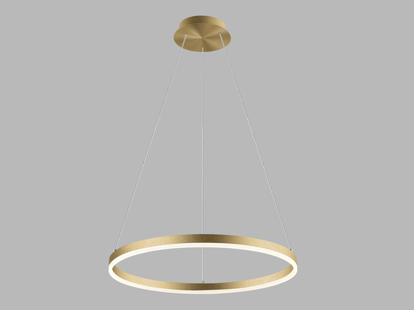 LED2 3270977D Závěsné svítidlo CIRCLE 60 P-Z, G DALI/PUSH 42W 2700K/3000K/4000K zlatá