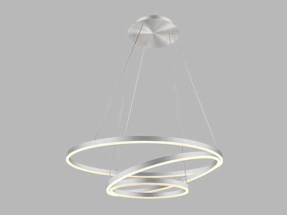 LED2 3271176CSTW Závěsné svítidlo CIRCLE 3 P-Z, N CASAMBI TW 136W 2700K-4000K matný nikl