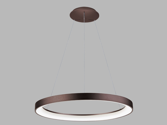 LED2 3271958CSTW Závěsné svítidlo BELLA SLIM 78 P-Z, CF CASAMBI TW 60W 3000K-4000K hnědá