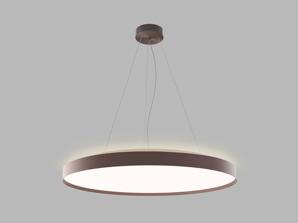 LED2 3276058DTW Závěsné svítidlo TORO 80 P/N-Z, CF DALI TW/PUSH TW 80+12W 3000K-4000K hnědá