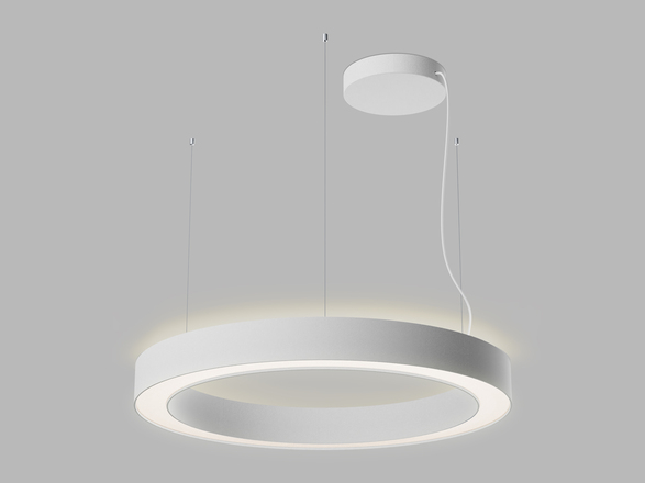 LED2 3276471DT Závěsné svítidlo SATURN SLIM II 80 P/N-Z, W TRIAC 80W (50+30) 2700K/3000K/4000K bílá