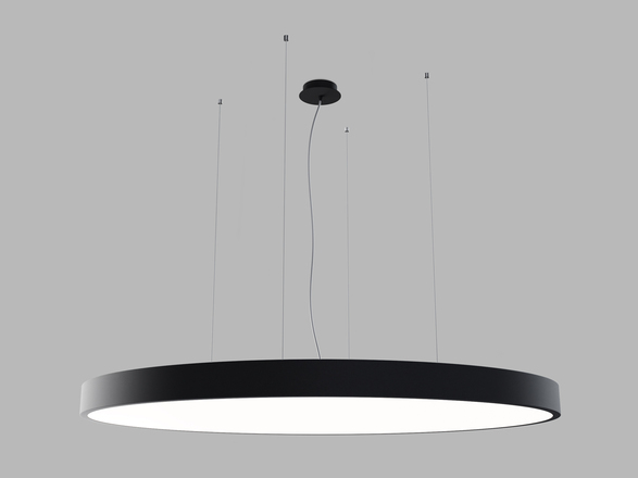 LED2 3276773CSTW Závěsné svítidlo MONO SLIM 100 P-Z, B CASAMBI TW 115W 2700K-4000K černá