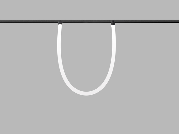 LED2 6301343 Lištové svítidlo MAG HOSE 200, B 32W 4000K černá