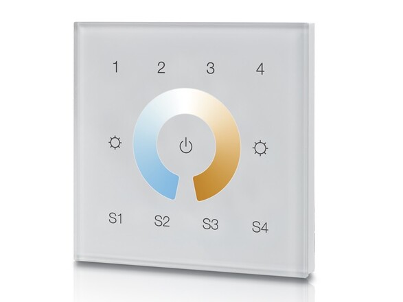 LED2 SR-ZG9001T4-CCT-EU ZIGBEE 3.0 DIMMER TW 4ch bílá
