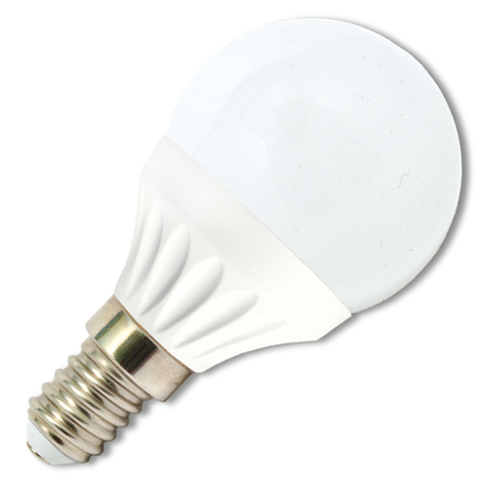 Ecolite LED mini globe E14, 5W, 2700K, 430lm LED5W-G45/E14/2700