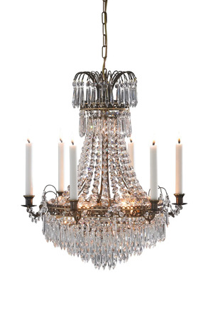 Markslöjd Läckö lustr staromosaz 57 cm