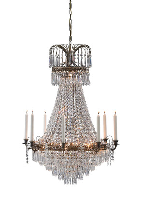 Markslöjd Läckö lustr staromosaz 66 cm