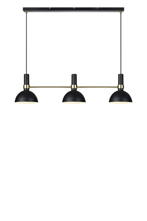 Markslöjd Larry závěsné svítidlo černé/mosazné