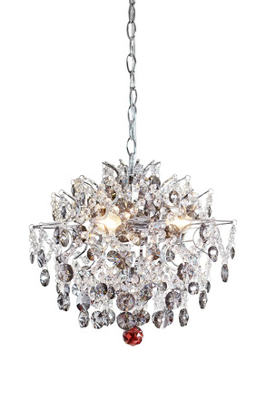 Markslöjd Hidden Gem lustr chrom 40 cm