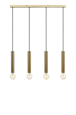 Markslöjd Sencillo závěsné svítidlo mosazné 4 lampy