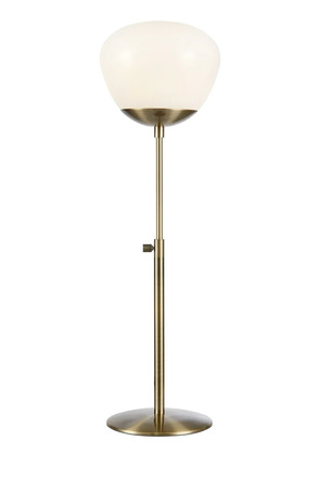 Markslöjd stolní lampa Rise staromosaz malá