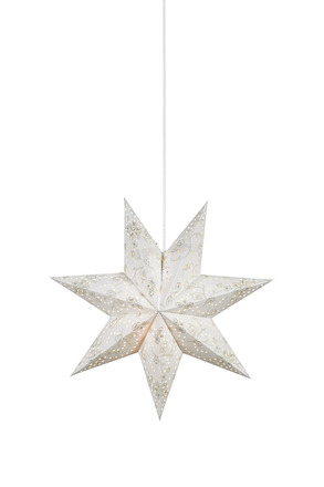 Markslöjd Aratorp bílá závěsná hvězda 45 cm
