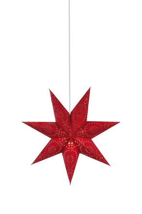 Markslöjd Aratorp červená závěsná hvězda 45 cm
