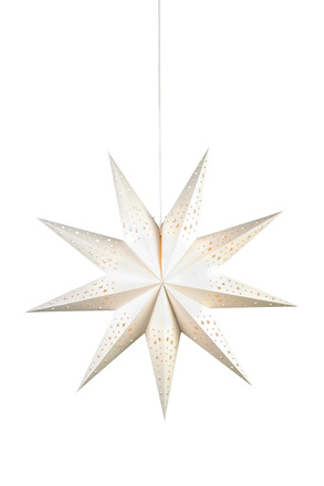 Markslöjd Solvalla bílá závěsná hvězda 75 cm