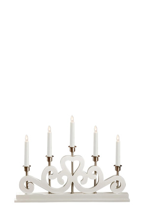 Markslöjd Eneby bílý svícen