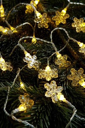 Markslöjd Bjällra LED řetěz vločky