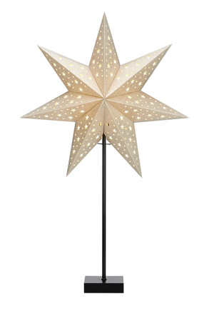 Markslöjd Solvalla zlatá hvězda na stůl