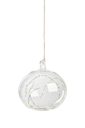 Markslöjd Lina čirá LED skleněná baňka