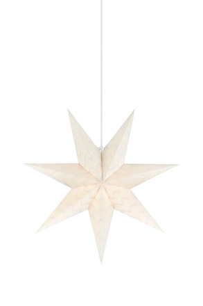 Markslöjd Admira bílá závěsná hvězda 60 cm