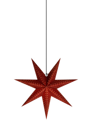 Markslöjd Embla hnědá závěsná hvězda 45 cm