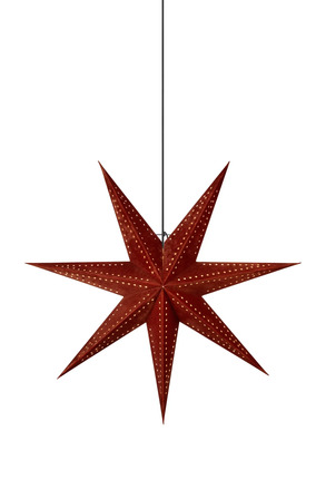 Markslöjd Embla hnědá závěsná hvězda 75 cm