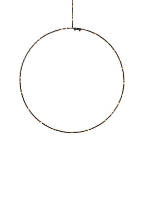 Markslöjd Alpha černá závěsná dekorace 30 cm