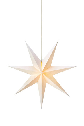 Markslöjd Livia bílá závěsná hvězda 75 cm