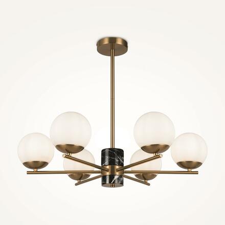 MAYTONI Závěsné svítidlo Marble E27x6 60W MOD187PL-06BS